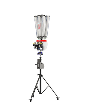 Intelligent badminton serving machine