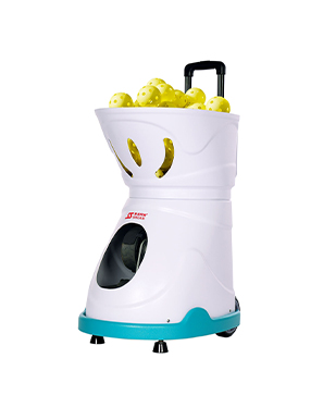 Intelligent pickleball serving machine