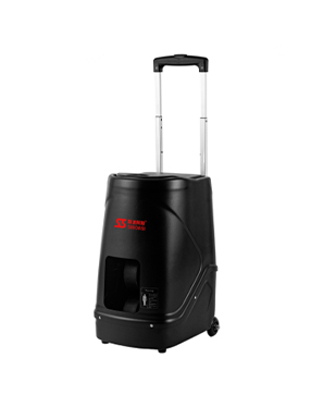 Intelligent squash ball serving machine