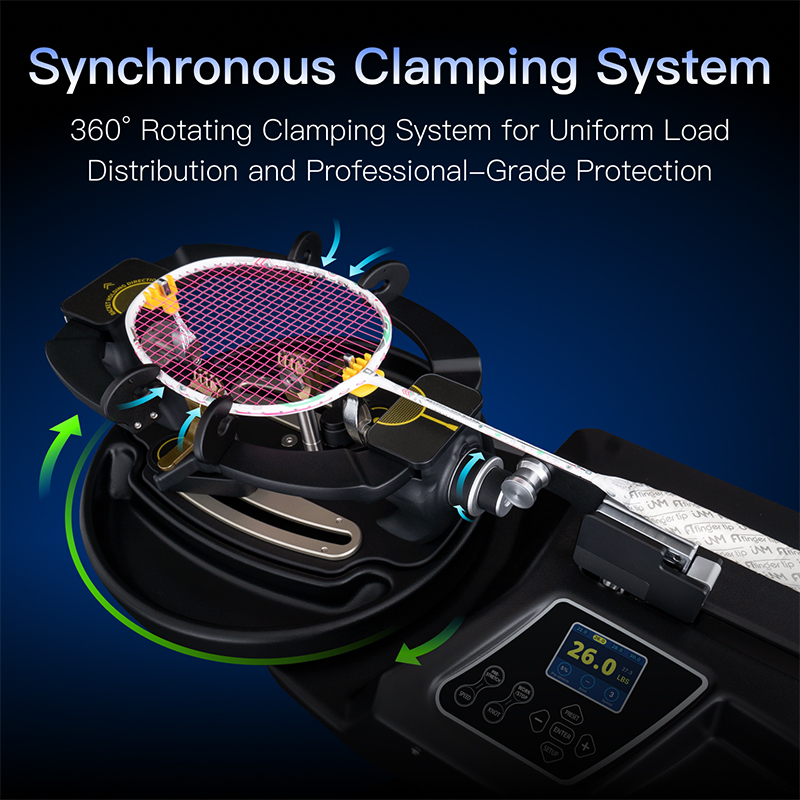 SS-S3169 Tennis & Badminton Dual-Sport Smart Stringing Machine