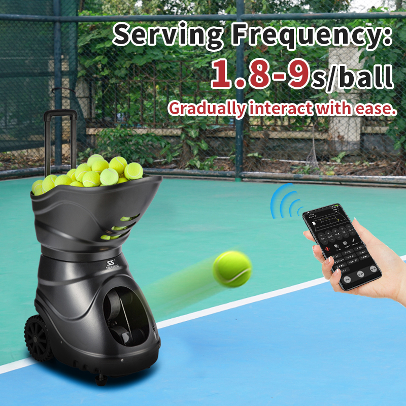 T2202A 21-Zone Precision Drill Programming APP-Enabled Tennis Ball Machine