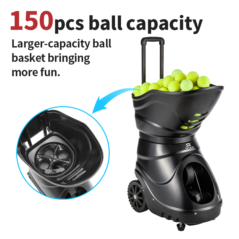 T2202A 21-Zone Precision Drill Programming APP-Enabled Tennis Ball Machine