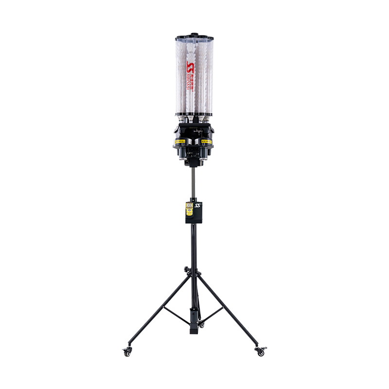 B2300A 4-Way Cross Drill & 14-Zone Programmable Training Smart Badminton Feeder