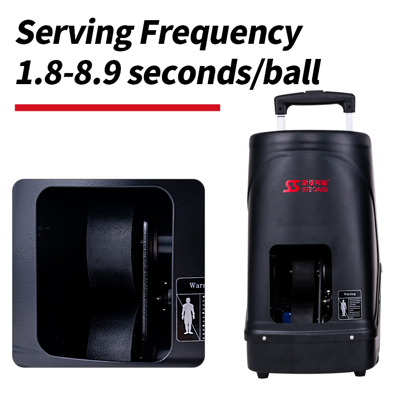 S336A 6-Mode Cross Drill & Programmable Landing Zone Training Smart Squash Ball Machine