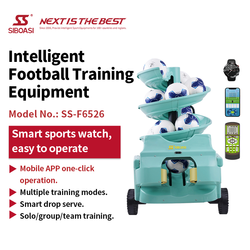 F6526 138 km/h Max Velocity & 35-Zone Intelligence High-Speed Football Machine