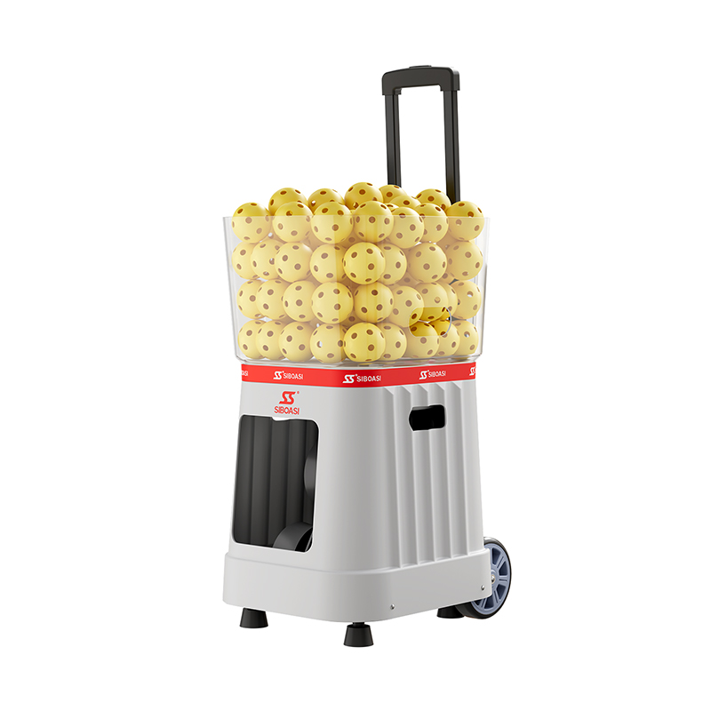 C6 Built-In Battery & 60-Level Angle Adjustment AI Voice-Control Pickleball Machine