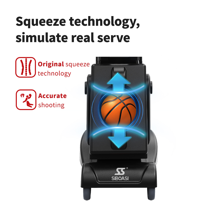 K3 Spin Delivery & 60-Position Horizontal Drill Precision Basketball Training Machine