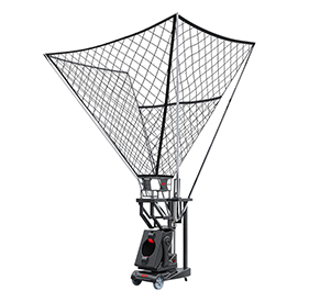 Intelligent basketball ball serving machine