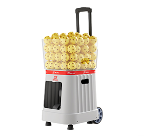 Intelligent pickleball serving machine