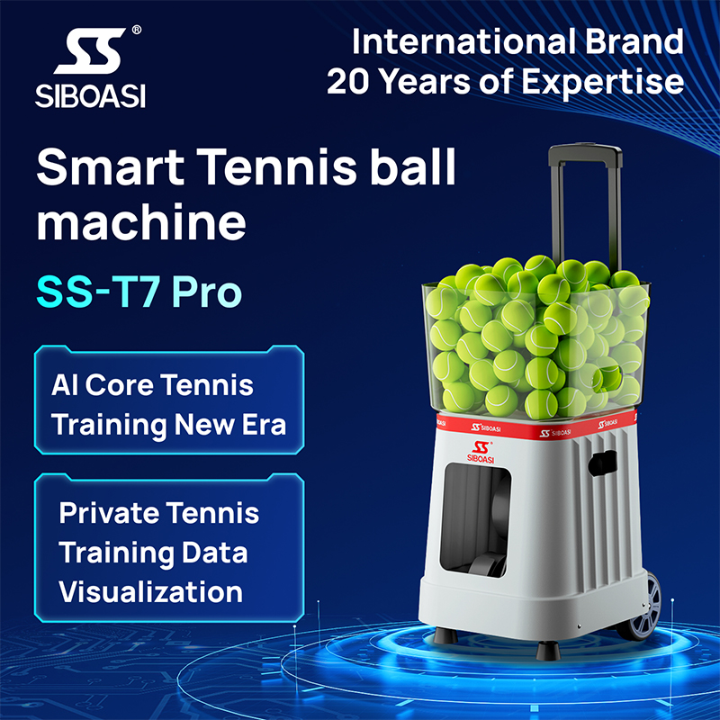 T7Pro Voice-Control Tennis Ball Machine Professional Team & Tournament Tactical Edition