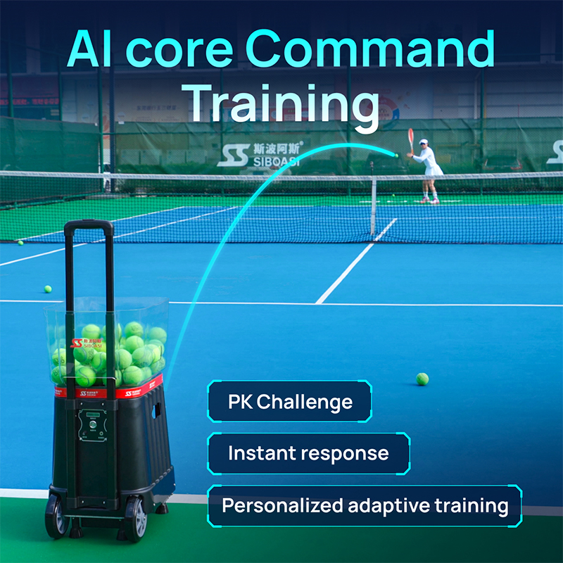 T7Pro Voice-Control Tennis Ball Machine Professional Team & Tournament Tactical Edition