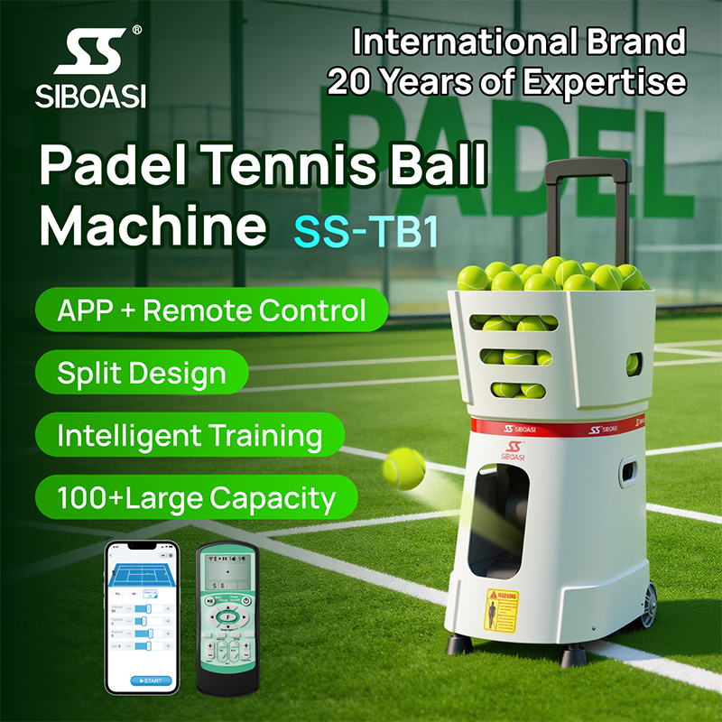 TB1 Remote & APP Controlled Solo Training Entry-Level Padel Ball Machine