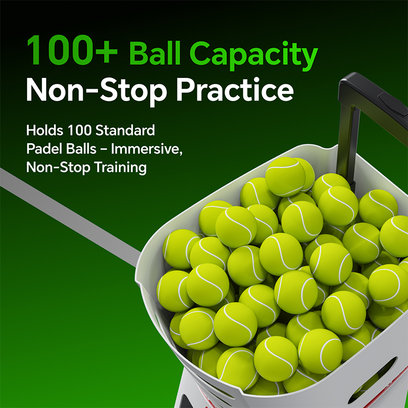 TB1 Remote & APP Controlled Solo Training Entry-Level Padel Ball Machine