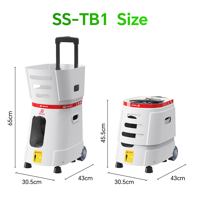 TB1 Remote & APP Controlled Solo Training Entry-Level Padel Ball Machine