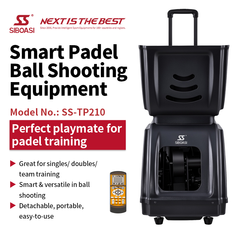 TB210 35-Point Smart Programming & Multi-Drill Mode Coverage Pro Padel Ball Machine