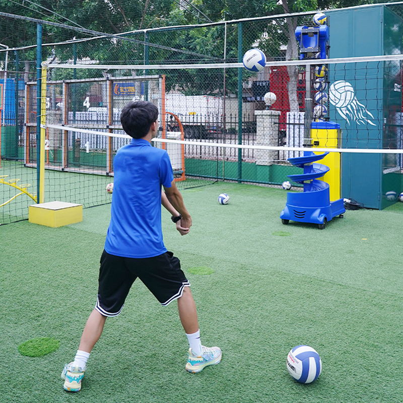 V2201A 35-Point Programming & APP-Controlled Drill System Smart Volleyball Training Machine